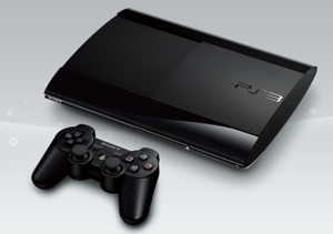 PlayStation3 New Slim Console (500GB Charcoal Black Model) - 220V