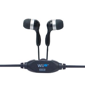 Hori Inner Earphone for Wii U GamePad (Black)