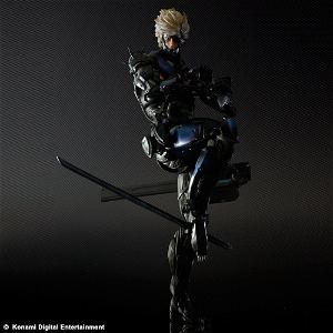 Metal Gear Solid Rising Revengeance Play Arts Kai Non Scale Pre-Painted PVC Figure: Raiden
