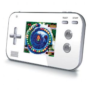 Handheld Portable Gaming System (White)