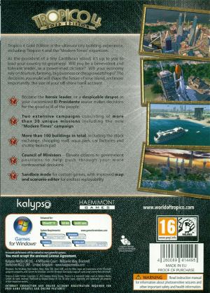Tropico 4: Gold Edition (DVD-ROM)