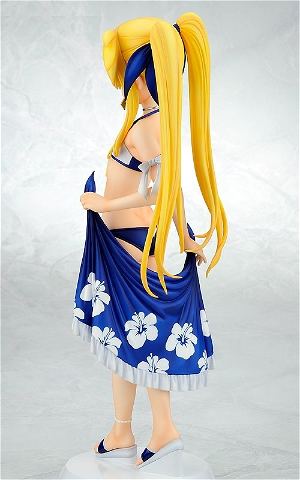 Magical Girl Lyrical Nanoha The Movie 1st 1/4 Scale Pre-Painted  PVC Figure: Fate Testarossa Swimsuit ver.