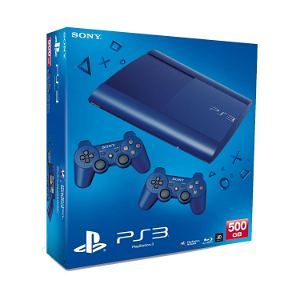 PlayStation3 New Slim Console (500GB Azurite Blue Model)
