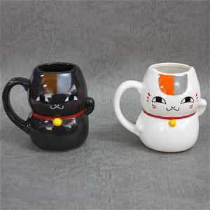 Natsume Yujincho CeramicCup: Black Nyanko Ver.