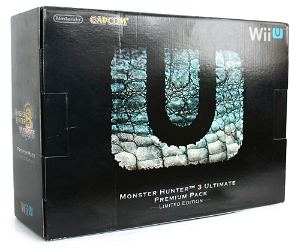 Nintendo Wii U - Monster Hunter 3 Premium Pack (32GB Black Limited Edition)