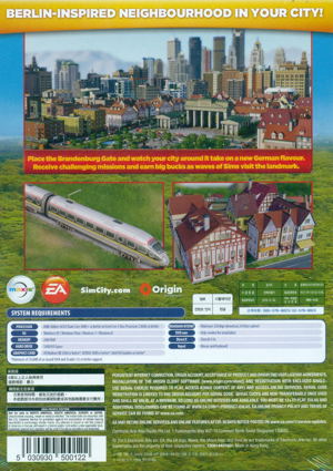 SimCity: German City Set (Download Code Only)