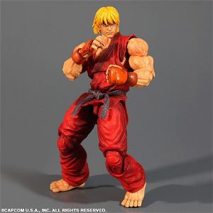 Super Street Fighter IV Play Arts Kai Arcade Edition Vol.4 Non Scale Pre-Painted PVC Figure: Ken