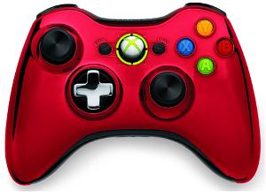 Xbox 360 Wireless Controller (Chrome Red)