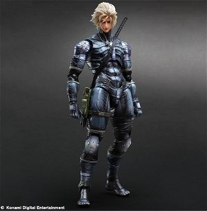 Metal Gear Solid 2 Sons of Liberty Play Arts Kai Non Scale Pre-Painted PVC Figure: Raiden