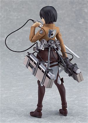 figma Attack on Titan Non Scale Pre-Painted PVC Figure: Mikasa Ackerman