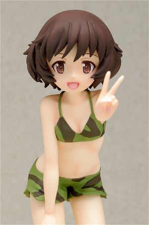 Beach Queens Girls und Panzer 1/10 Scale Pre-Painted Figure: Akiyama Yukari (Re-run)
