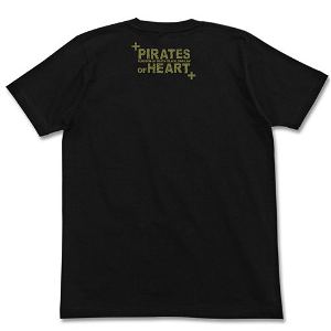 One Piece Pirate of Heart T-Shirt Black (S Size)