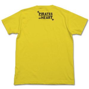 One Piece Pirate Of Heart T-shirt Yellow (L Size)