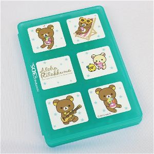 Character Card Case 12 for 3DS Rilakkuma Aloha (Blue)