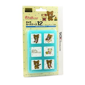 Character Card Case 12 for 3DS Rilakkuma Aloha (Blue)