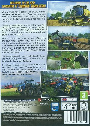Farming Simulator 15 (DVD-ROM)