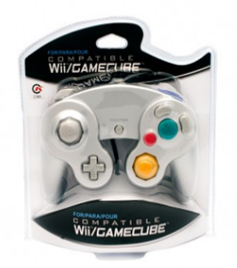 CirKa Wired Controller For Wii/GameCube (Silver)