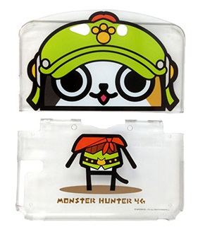 Monster Hunter Face Cover for 3DS LL (Brave Neko)