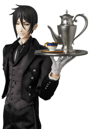 Real Action Heroes No. 689 Black Butler Book of Circus: Sebastian Michaelis