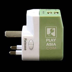 Play-Asia.com USB Travel Power Adapter (US/EU/UK/AU plug)
