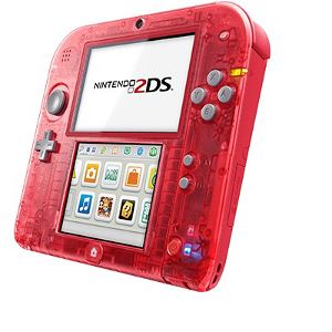 Nintendo 2DS (Crystal Red)