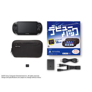 PlayStation Vita Super Debut Pack 3G/Wi-Fi Model (Crystal Black)