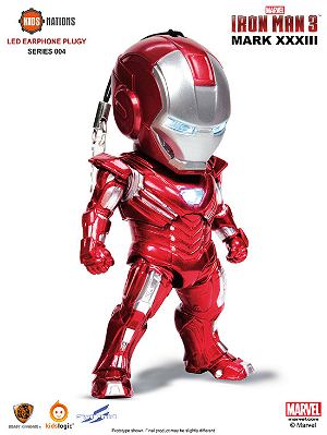 Iron Man 3 Kids Nation Series 004: Earphone Jack Accessories (Set of 6 pieces)