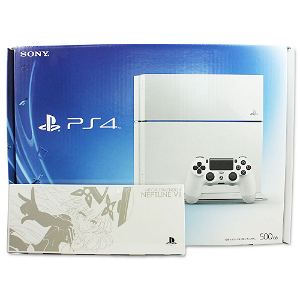 PlayStation 4 System [Shin Jigen Game Neptune VII Next Purple Limited Edition] (Glacier White)