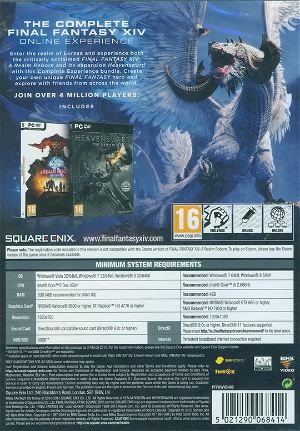 Final Fantasy XIV Online: The Complete Experience (DVD-ROM)