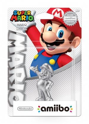 amiibo Super Mario Series Figure (Mario - Silver Edition)