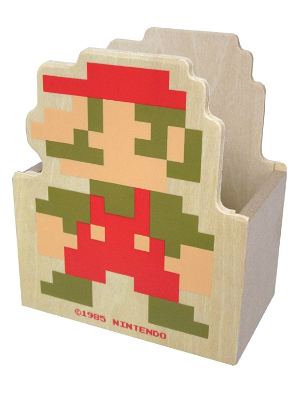 Super Mario Bros. Wooden Die-cut Glove Compartment A (Mario)