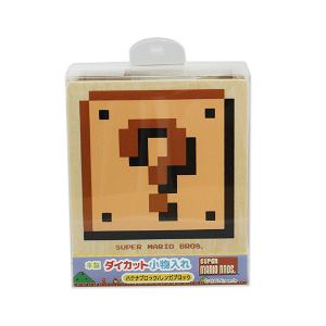 Super Mario Bros. Wooden Die-cut Glove Compartment D (Hatena / Brick Blocks)