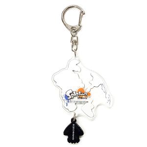 Splatoon Acrylic Key Chain with Squid Rubber: Boy (Shooter)