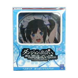 Hobby Stock Is It Wrong to Try to Pick Up Girls in a Dungeon? Oppai Mouse Pad: Hestia