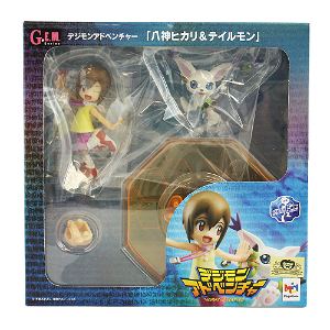 G.E.M. Series Digimon Adventure 1/10 Scale Pre-Painted PVC Figure: Yagami Hikari & Tailmon (Re-run)
