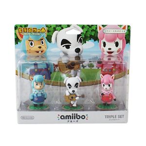 amiibo Animal Crossing Series Figure Triple Set (Totakeke / Kaizo / Risa)