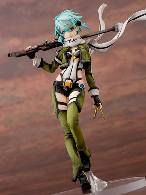 Sword Art Online II 1/7 Scale Pre-Painted Figure: Sinon Aquamarine Ver. (Re-run)