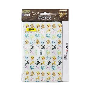 Pokemon Soft Pouch for New 3DS LL (Eievui Party)