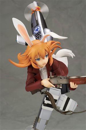 Strike Witches 2 1/8 Pre-Painted PVC Figure: Charlotte E. Yeager Ver. 2
