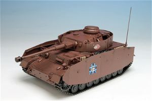 Girls und Panzer der Film 1/35 Scale Model Kit: Pz. Kpfw. IV Ausf. D (H Ver.) Team Ankou Movie Version Desu!