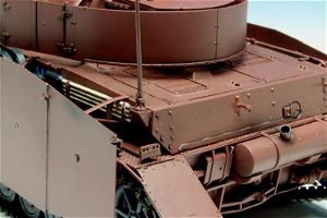 Girls und Panzer der Film 1/35 Scale Model Kit: Pz. Kpfw. IV Ausf. D (H Ver.) Team Ankou Movie Version Desu!