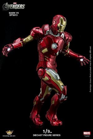 King Arts Avengers 1/9 Diecast Figure Series: Iron Man Mark VII
