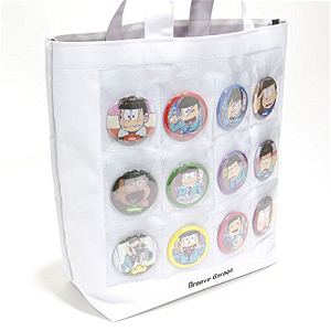 Osomatsu-san Can Badge Pocket Tote Bag