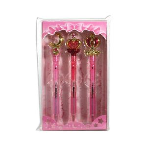 Sailor Moon Prism Stationery Moon Power Ball Pen Set