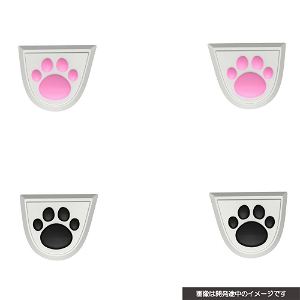 L2/R2 Button Cover for PS4 (White Nekonyan)