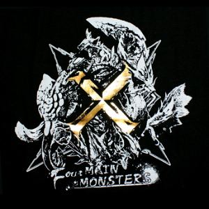 Monster Hunter X T-shirt: Four Main Monsters (XL Size)