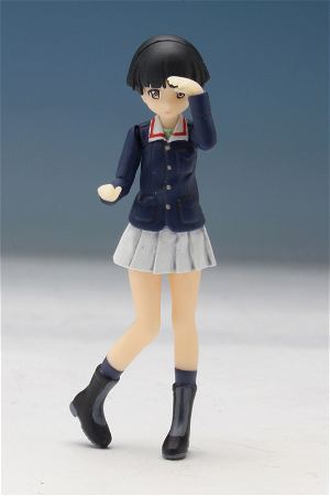 Girls und Panzer 1/35 Scale Resin Kit: Kamo-san Team Figure Set