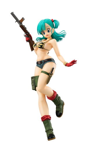 Dragon Ball Gals Dragon Ball Z Pre-Painted PVC Figure: Bulma Army Ver.