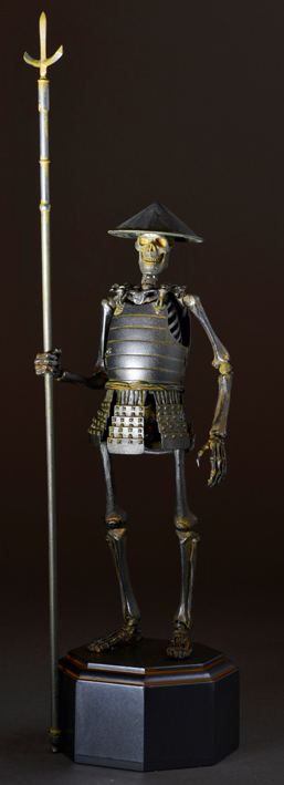 KT Project KT-009 Takeya Freely Figure: Skeleton Warrior Iron Rust Edition