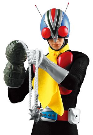 Real Action Heroes No. 757 Kamen Rider V3 1/6 Scale Action Figure: Riderman Renewal Ver.